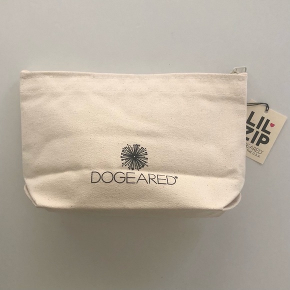 'Hi Haters' Statement Bag Canvas Pouch Clutch, NWT - Picture 6 of 7